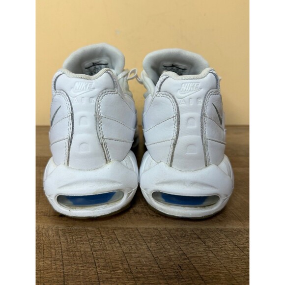 Nike Air Max 95 Essential Air Mens Sneakers Shoes Size 11 White Leather main image 5